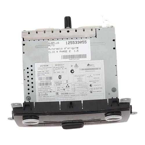 Image Autoradio d'origine - RENAULT CLIO 4