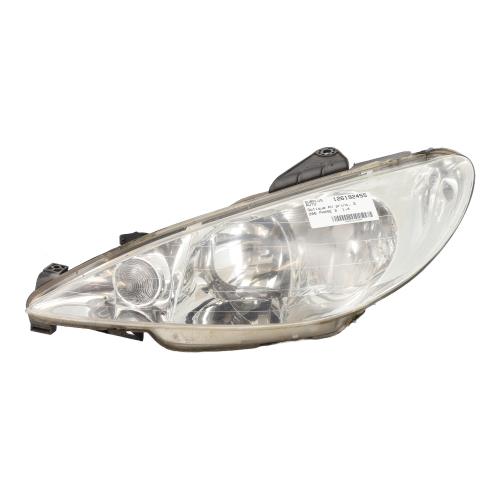 Image Optique avant principal gauche (feux)(phare) - PEUGEOT 206