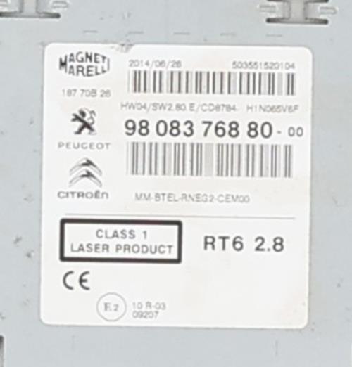 Image Autoradio d'origine - CITROEN C4 2