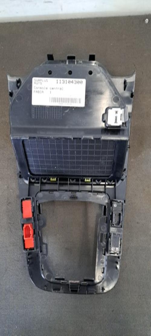 Image Console central (interieur plastique) - SKODA FABIA 4