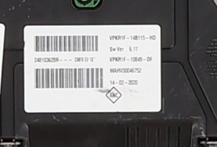 Image Compteur - RENAULT ZOE 2