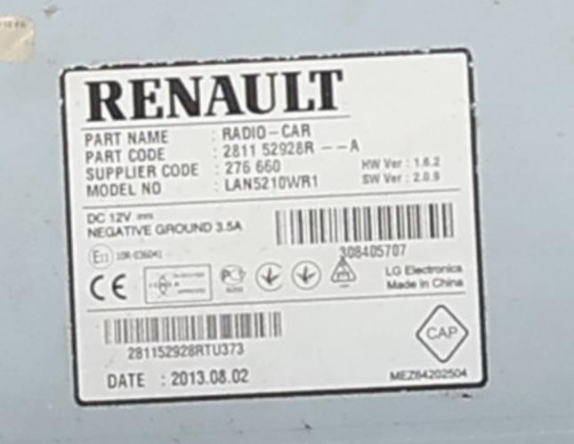 Image Ecran GPS - RENAULT CLIO 4