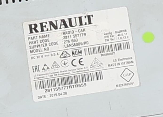 Image Autoradio d'origine - RENAULT TRAFIC 3 COURT