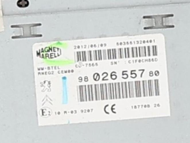 Image Autoradio d'origine - CITROEN C4 2
