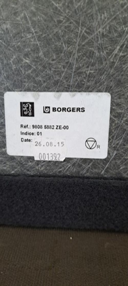 Image Tapis de coffre - PEUGEOT 3008 1