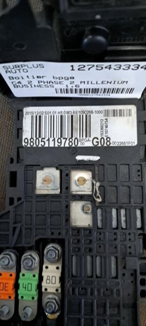 Image Boitier bpga - CITROEN C4 2