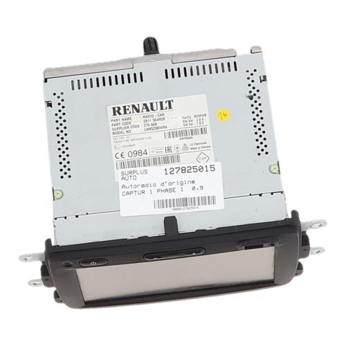 Image Autoradio d'origine - RENAULT CAPTUR 1
