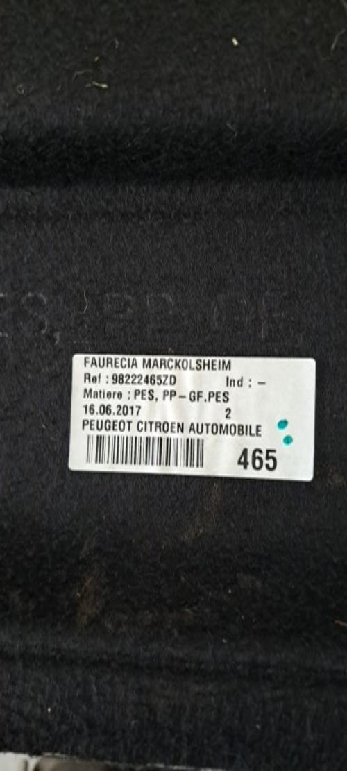 Image Plage arriere - PEUGEOT 308 2