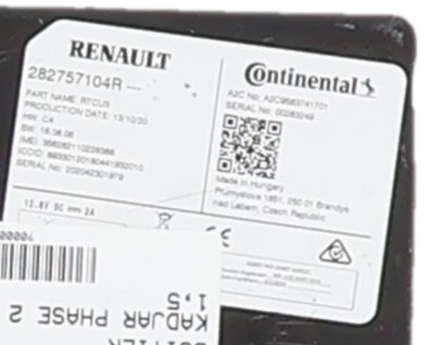 Image Calculateur - RENAULT KADJAR