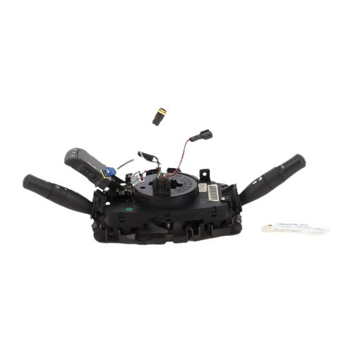 Image Com (Bloc Contacteur Tournant+Commodo Essuie Glace+Commodo Phare) - RENAULT MEGANE 2
