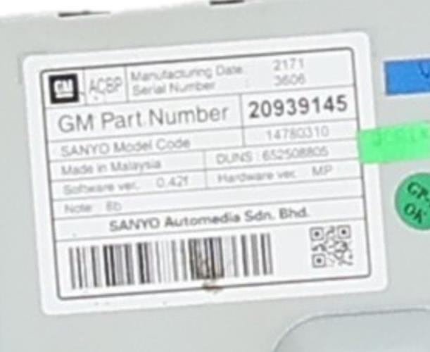 Image Ecran GPS - OPEL INSIGNIA 1