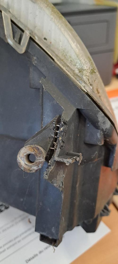 Image Optique avant principal gauche (feux)(phare) - FIAT PANDA 2