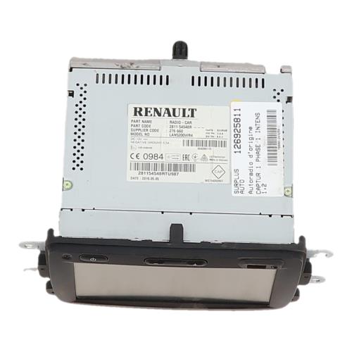 Image Autoradio d'origine - RENAULT CAPTUR 1