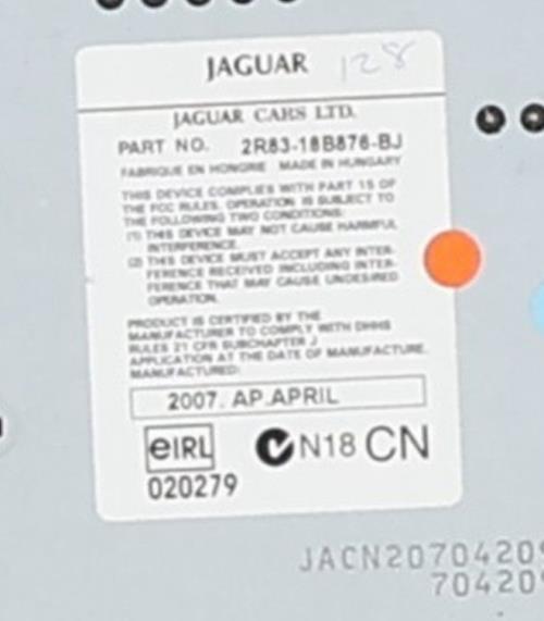 Image Autoradio d'origine - JAGUAR S-TYPE