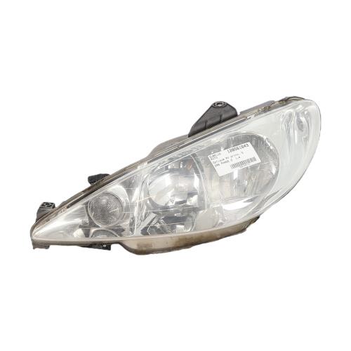 Image Optique avant principal gauche (feux)(phare) - PEUGEOT 206