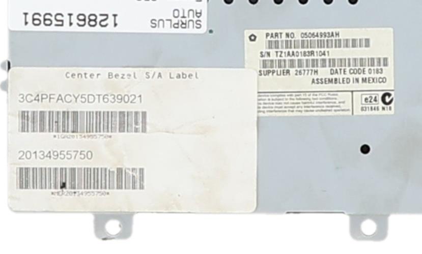 Image Ecran GPS - FIAT FREEMONT