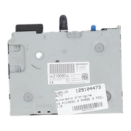 Image Autoradio d'origine - CITROEN C4 PICASSO 2