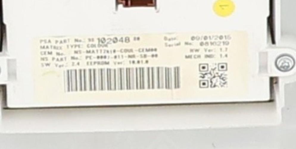 Image Compteur - PEUGEOT 208 1