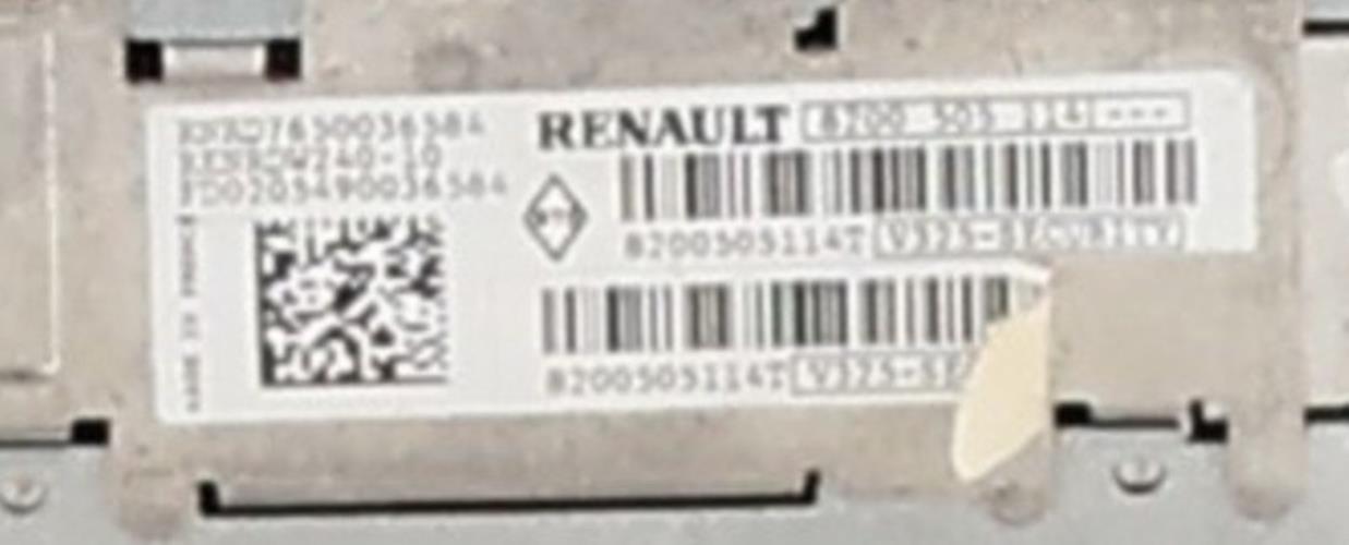 Image Autoradio d'origine - RENAULT MEGANE 2