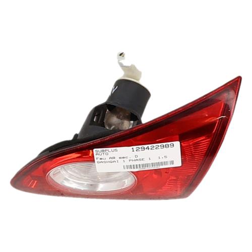 Image Feu arriere secondaire droit (feux) - NISSAN QASHQAI 1
