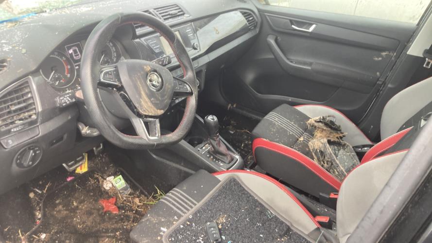 Image Support de pare chocs arriere - SKODA FABIA 3