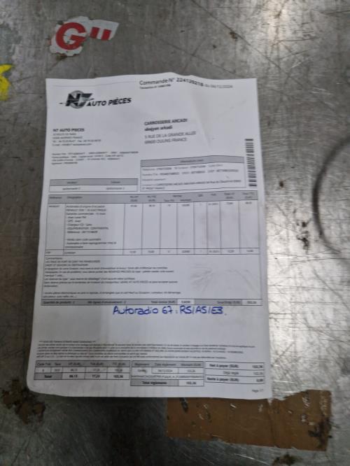 Foto del ricambio