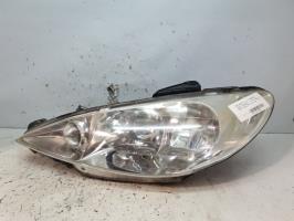 Optique avant principal gauche (feux)(phare) peugeot 206 phase 1
