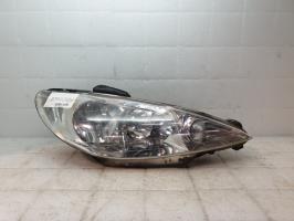 Optique avant principal droit (feux)(phare) peugeot 206 phase 2 cabriolet