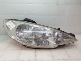 Optique avant principal droit (feux)(phare) peugeot 206 phase 2 break