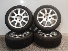 Jeu de 4 jantes  peugeot 206 phase 2
