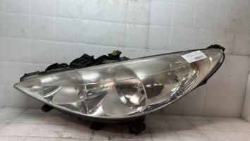 Optique avant principal gauche (feux)(phare) peugeot 207 phase 1