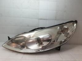 Optique avant principal gauche (feux)(phare) peugeot 407 phase 1 break