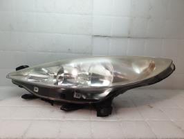 Optique avant principal gauche (feux)(phare) peugeot 207 phase 2 cabriolet