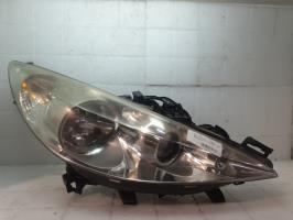 Optique avant principal droit (feux)(phare) peugeot 207 phase 1 cabriolet