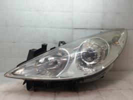 Optique avant principal gauche (feux)(phare) peugeot 307 phase 2