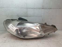 Optique avant principal droit (feux)(phare) peugeot 206 phase 1