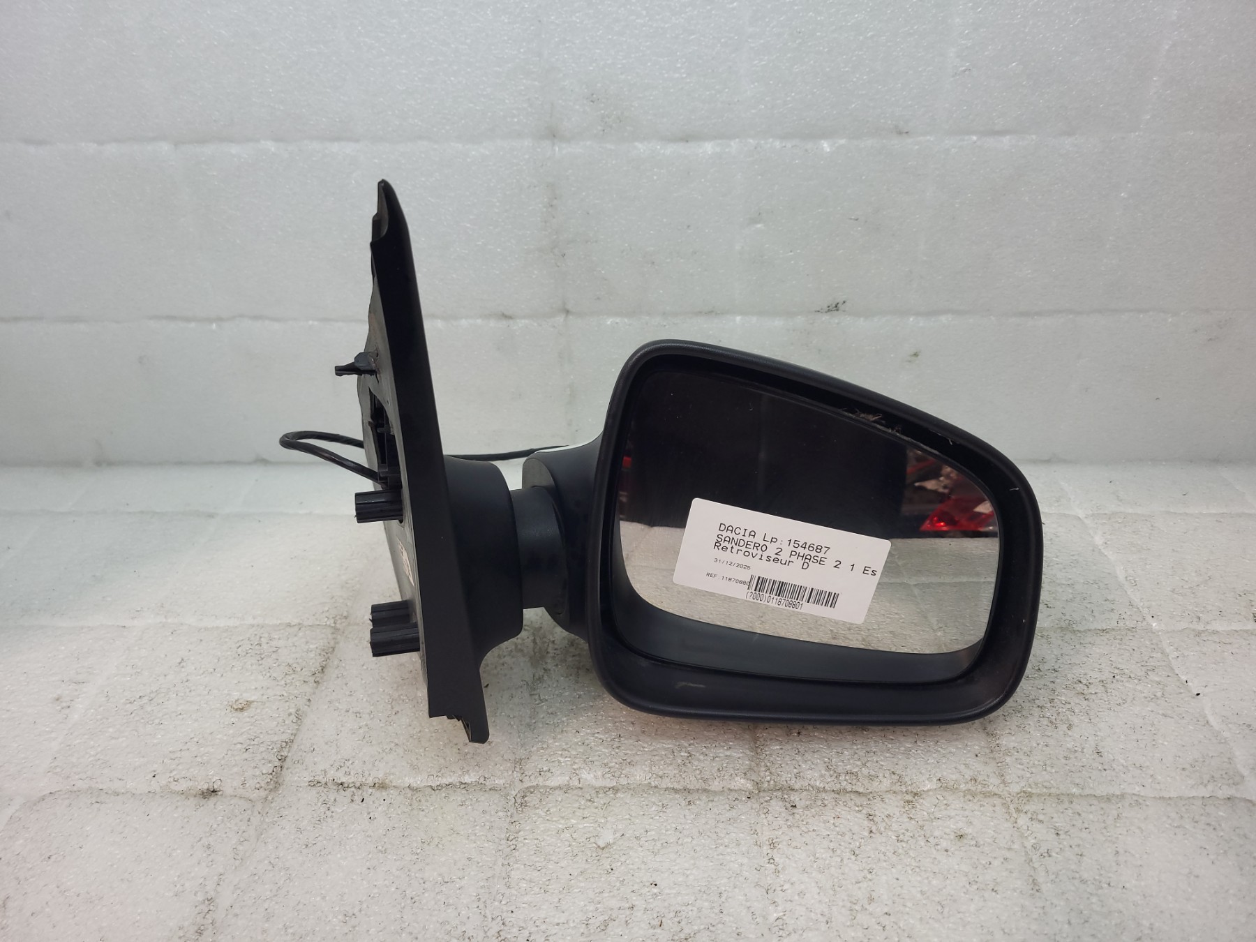 Retroviseur droit dacia sandero 2 phase 2