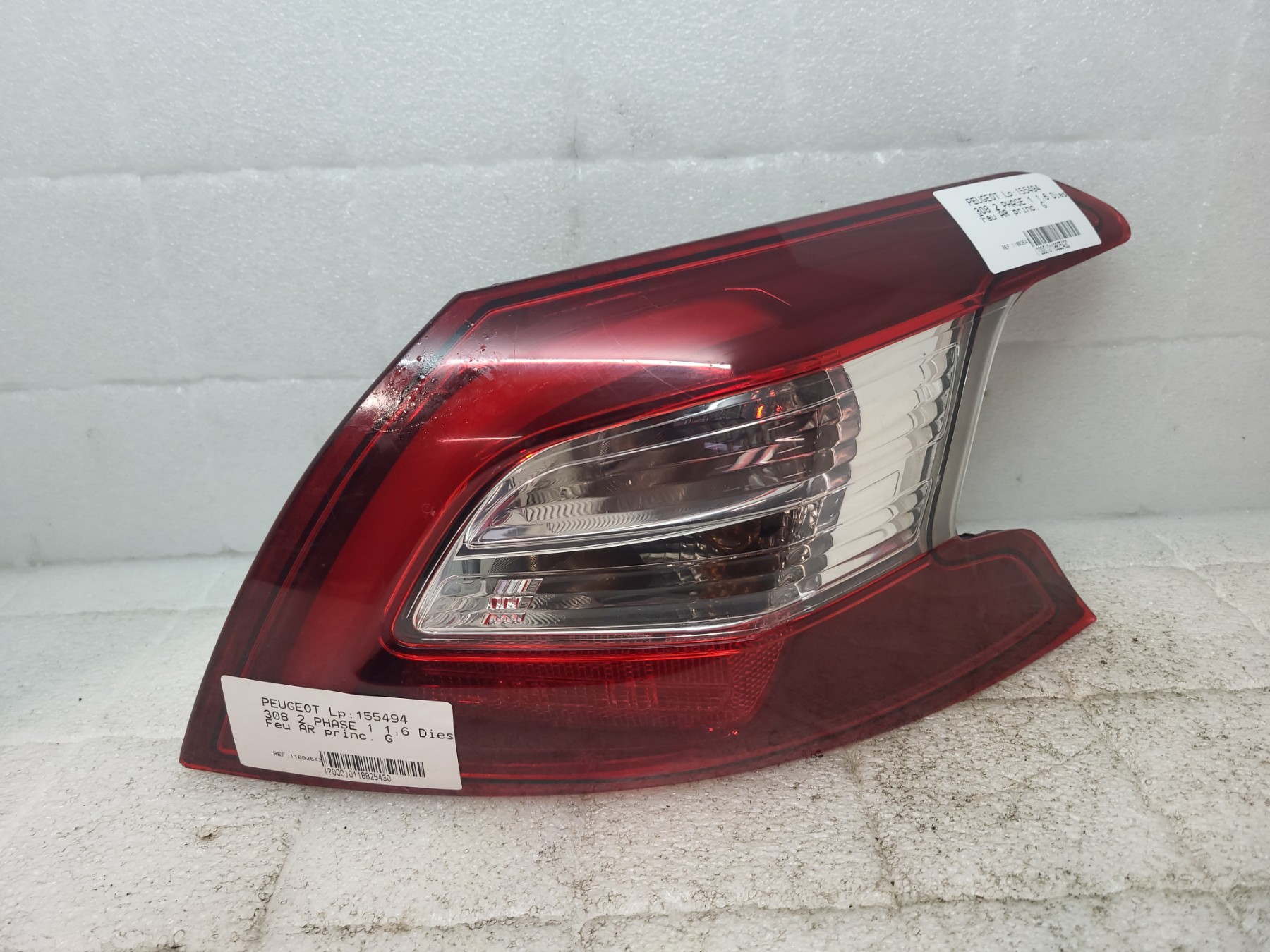 Feu arriere principal gauche (feux) peugeot 308 2 phase 1
