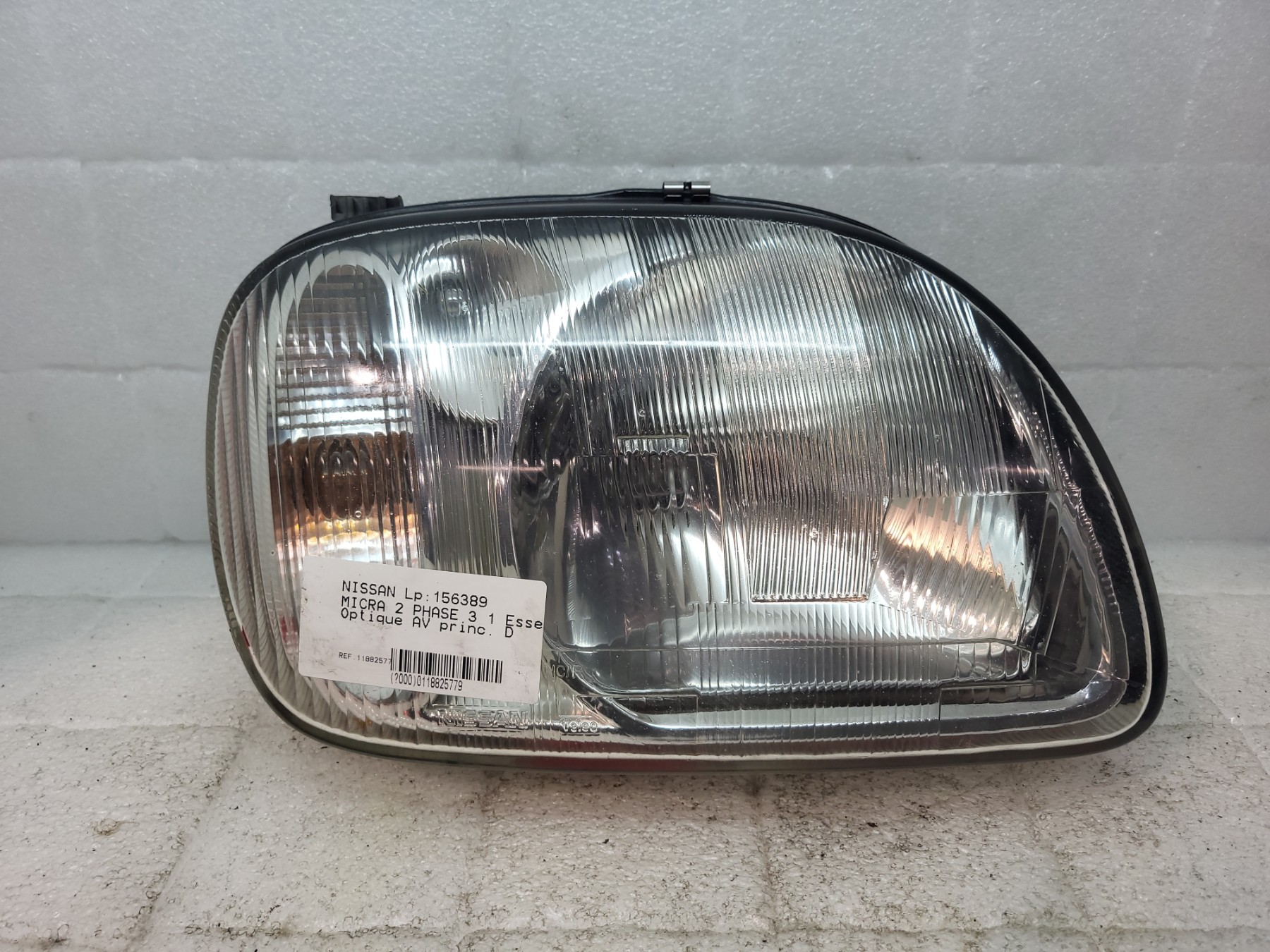 Optique avant principal droit (feux)(phare) nissan micra 2 phase 3