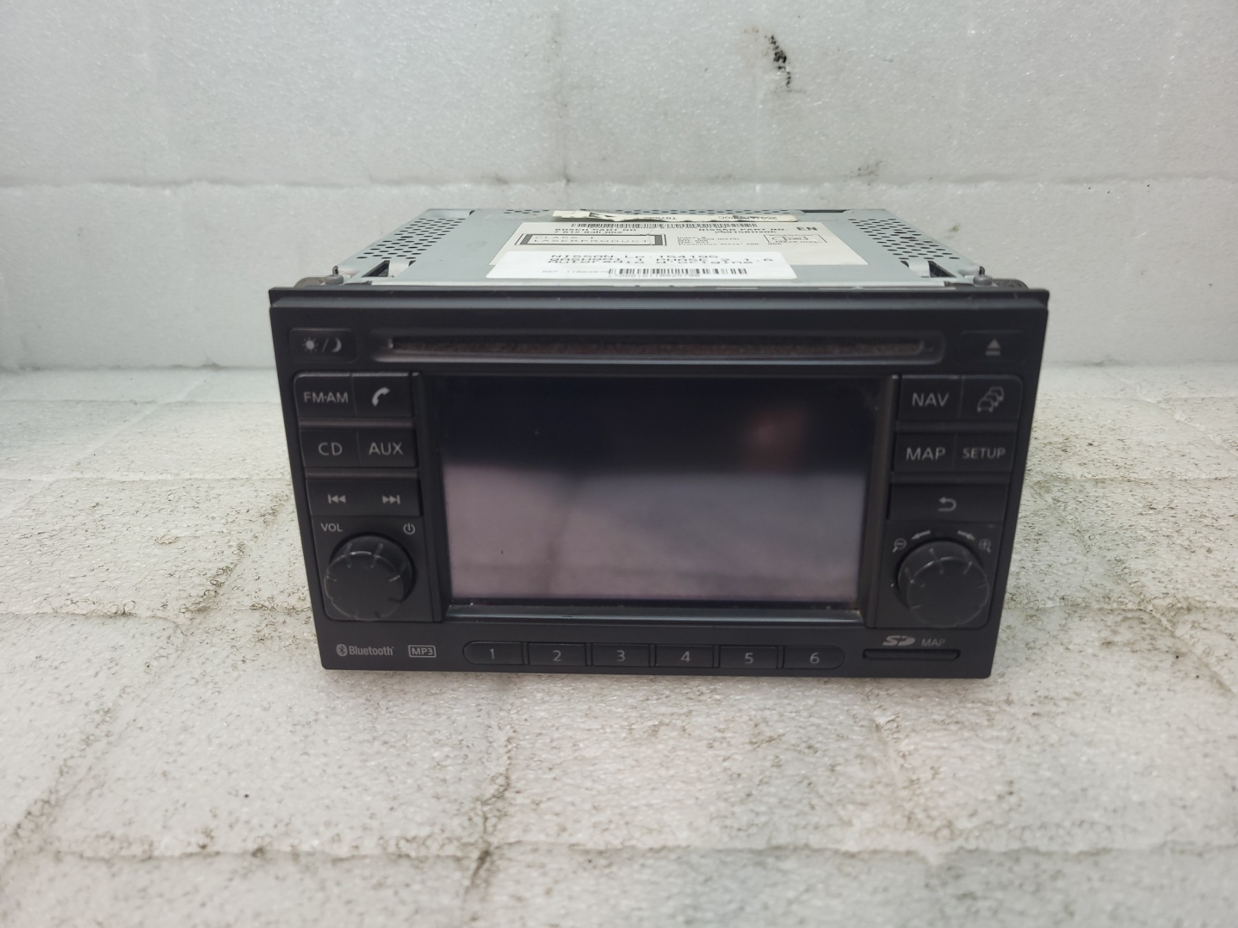 Autoradio d'origine nissan qashqai 1 phase 2