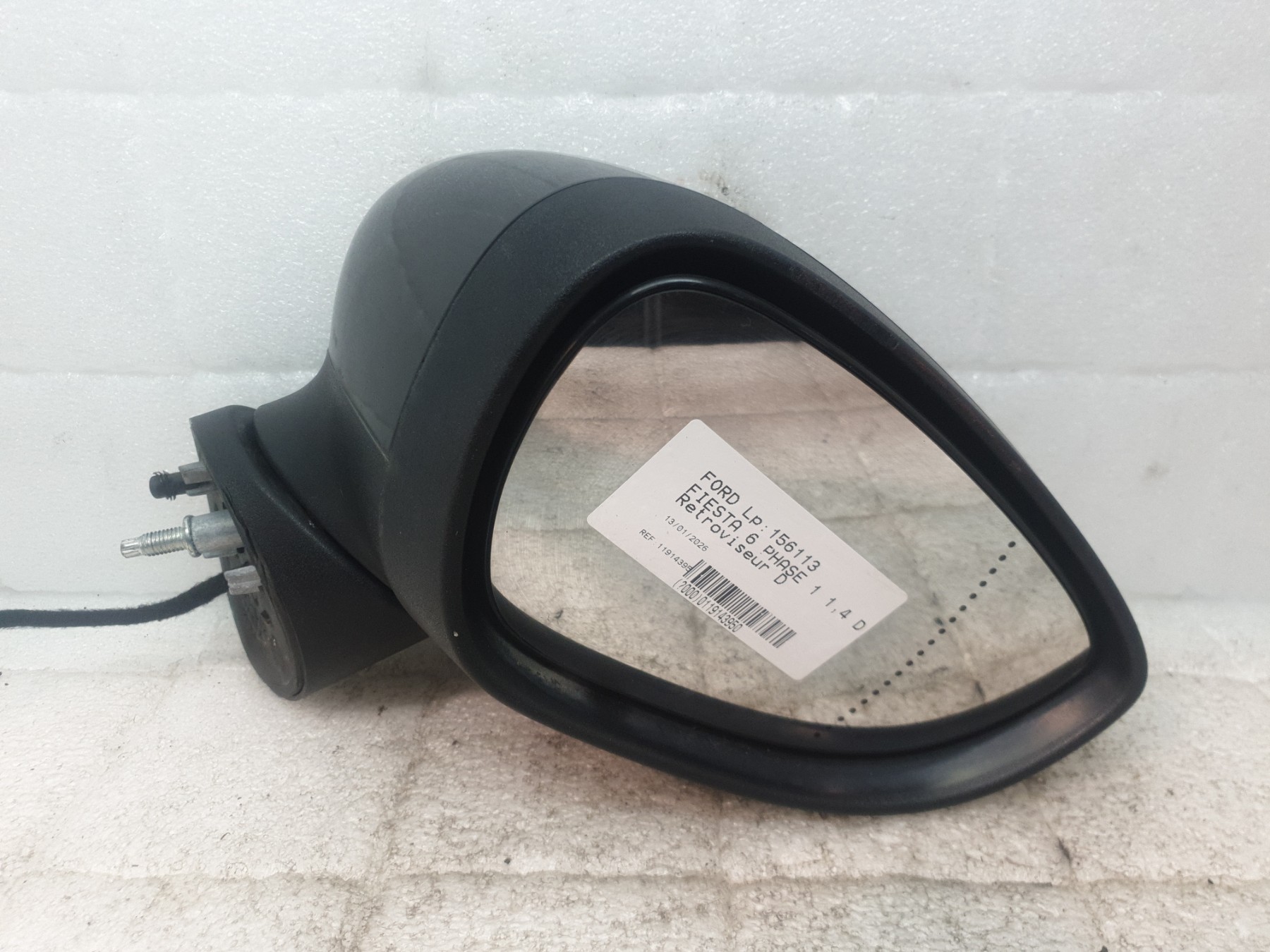 Retroviseur droit ford fiesta 6 phase 1