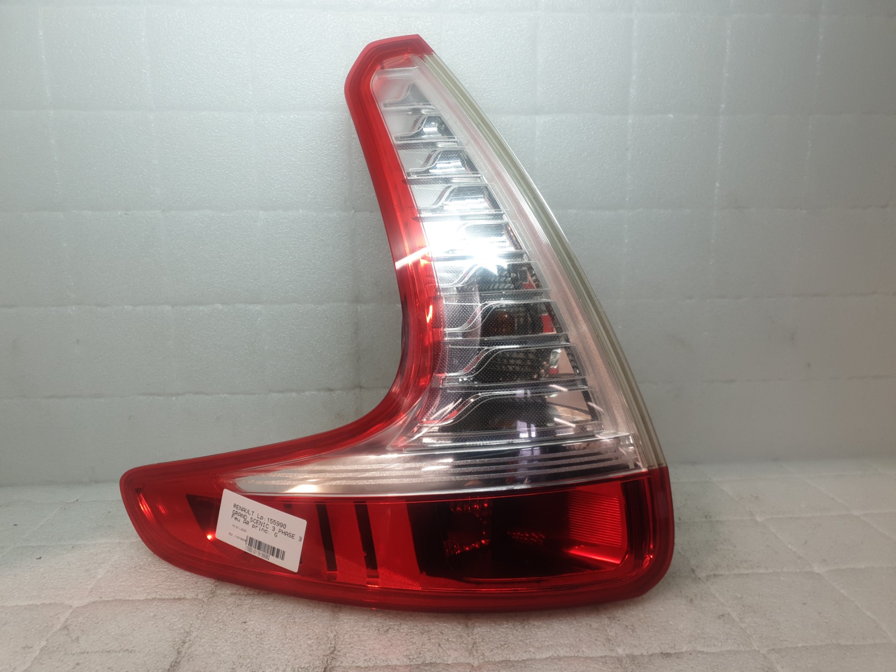 Feu arriere principal gauche (feux) renault grand scenic 3 phase 3