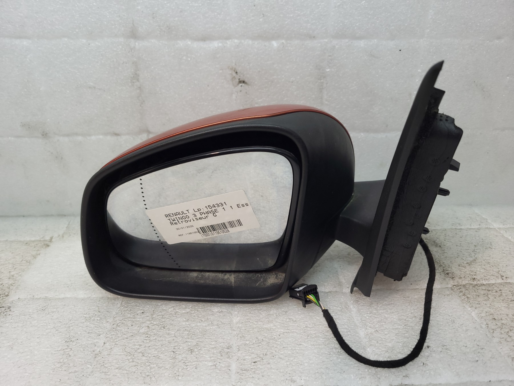 Retroviseur gauche renault twingo 3 phase 1
