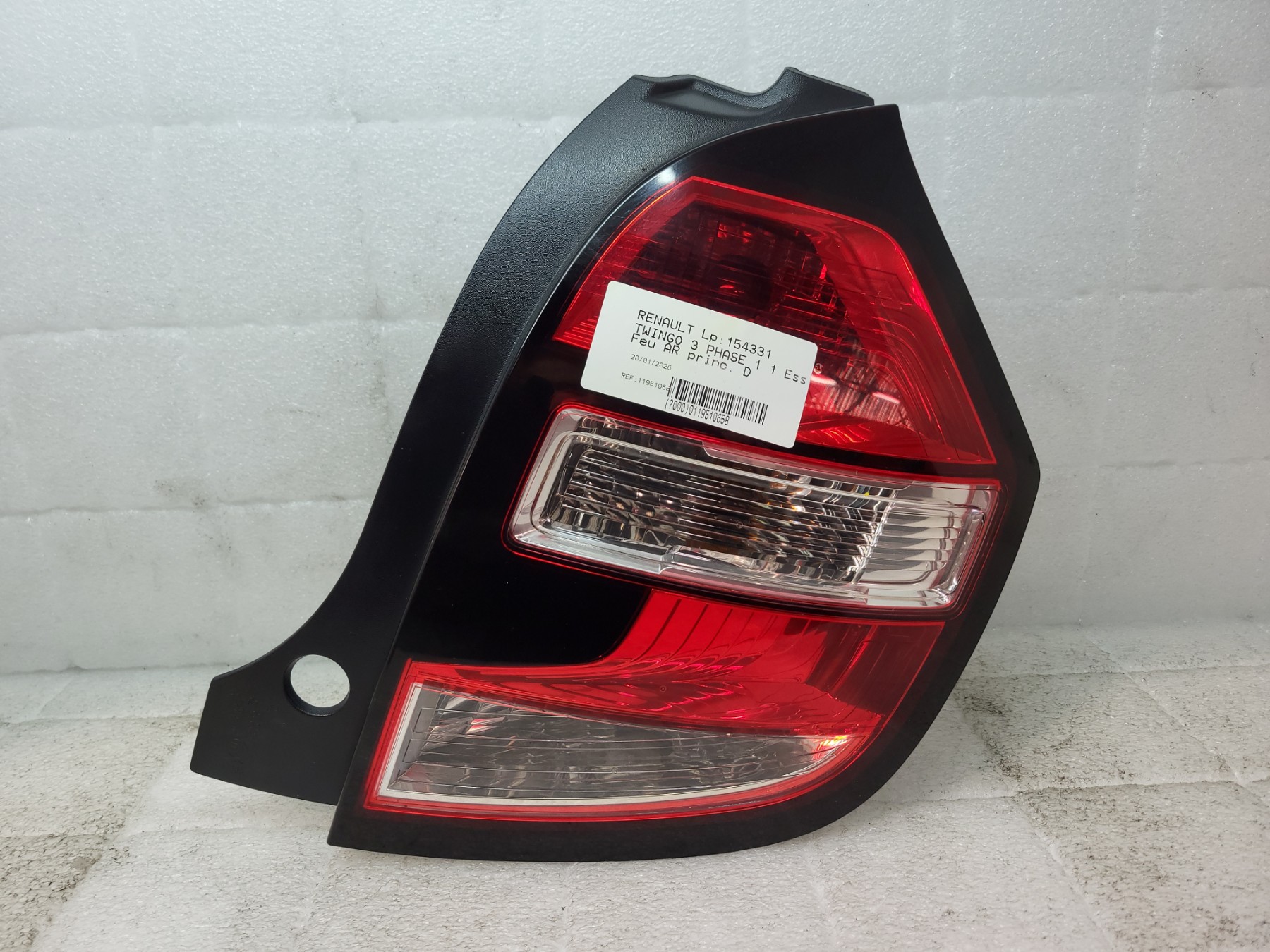 Feu arriere principal droit (feux) renault twingo 3 phase 1