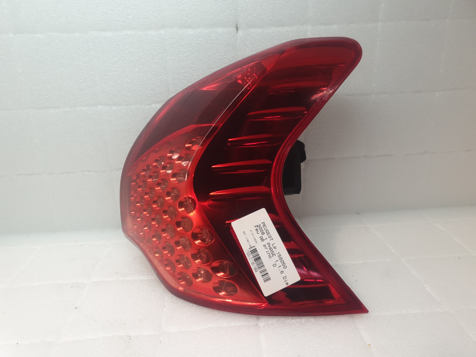 Feu arriere principal droit (feux) peugeot 3008 1 phase 1