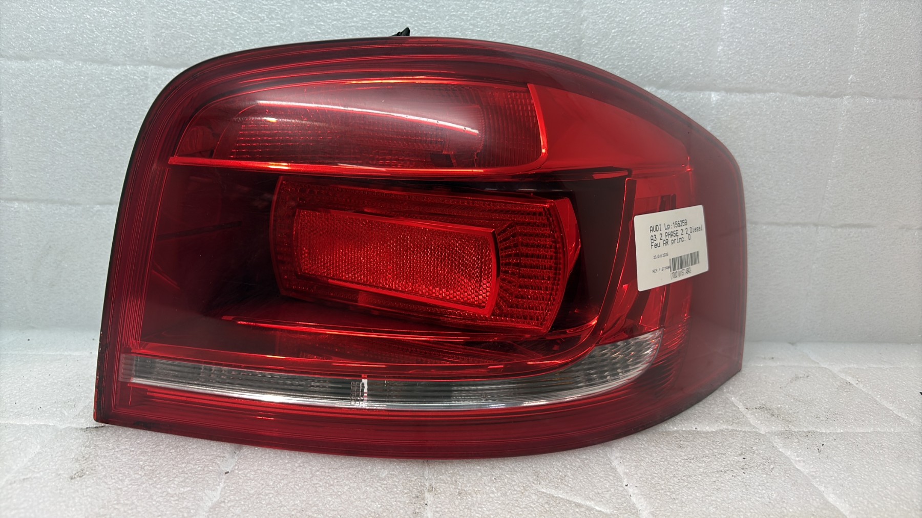 Feu arriere principal droit (feux) audi a3 2 phase 2