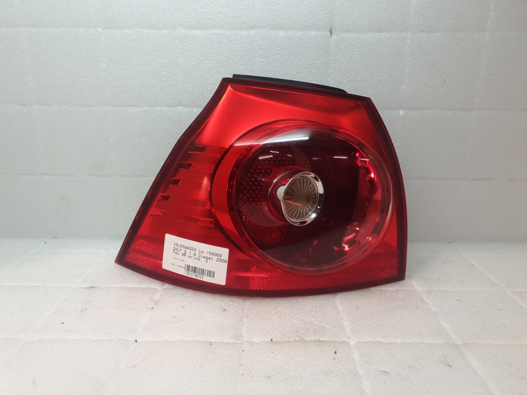 Feu arriere principal gauche (feux) volkswagen golf 5