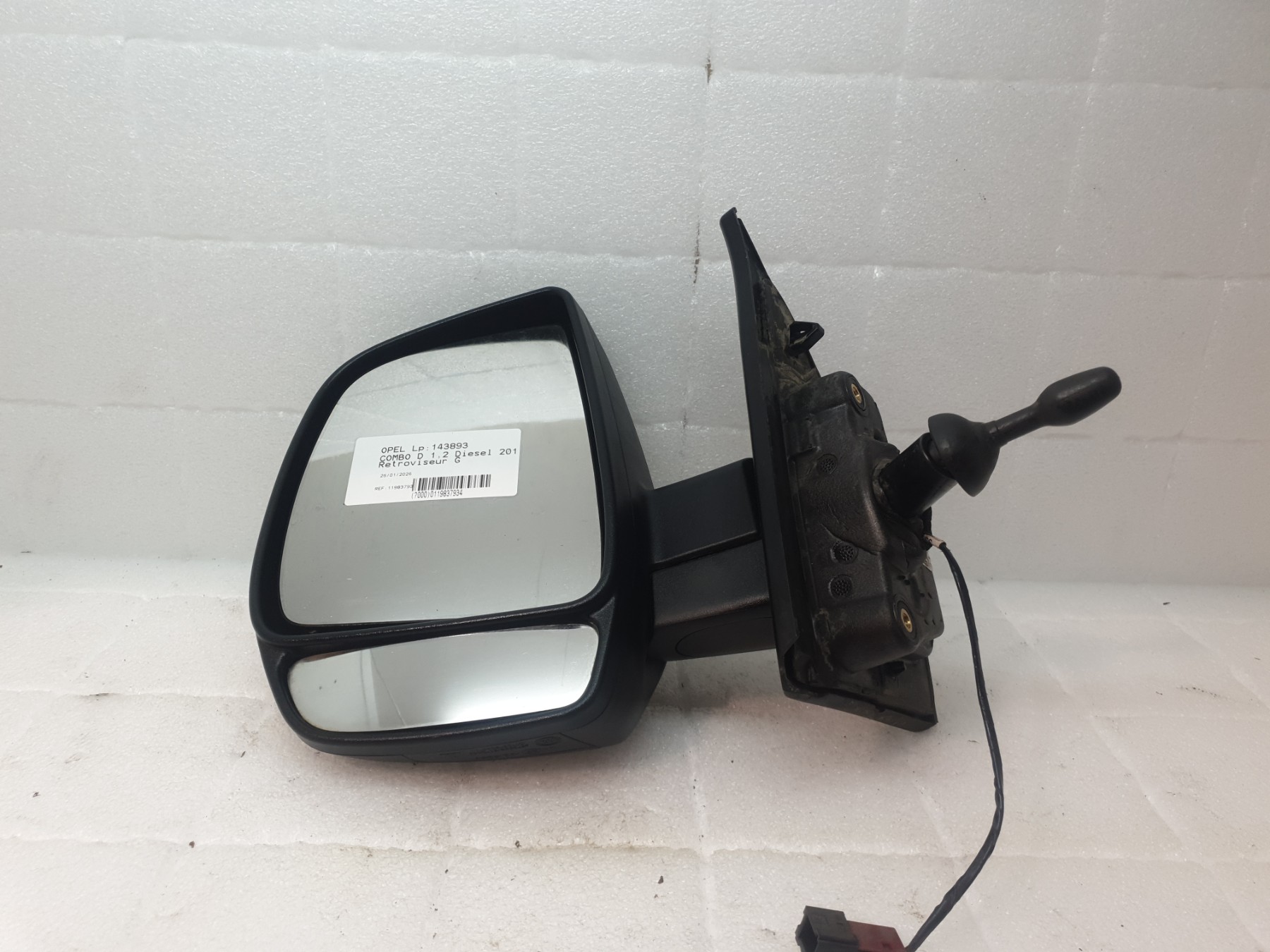 Retroviseur gauche opel combo d