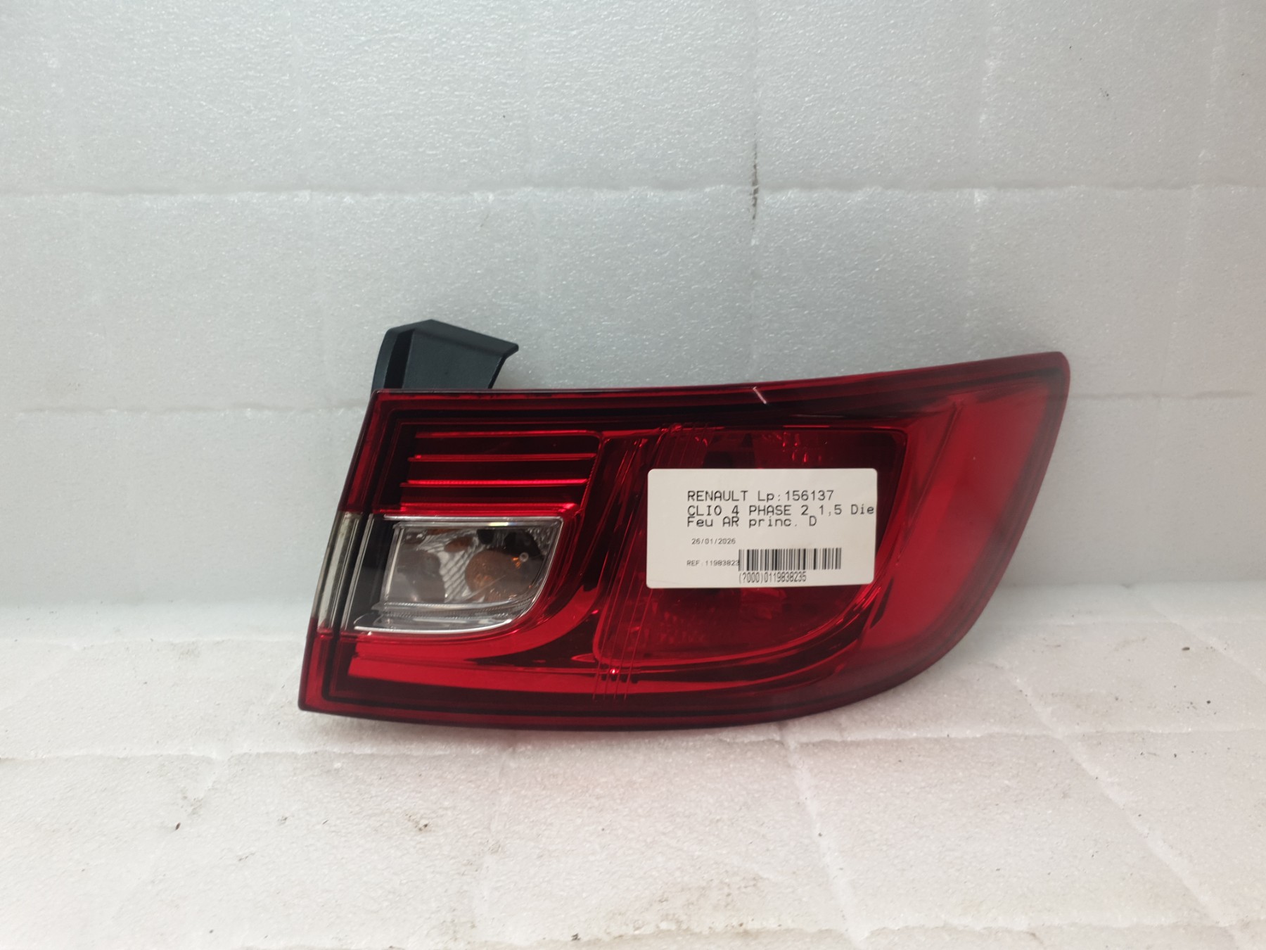 Feu arriere principal droit (feux) renault clio 4 phase 2