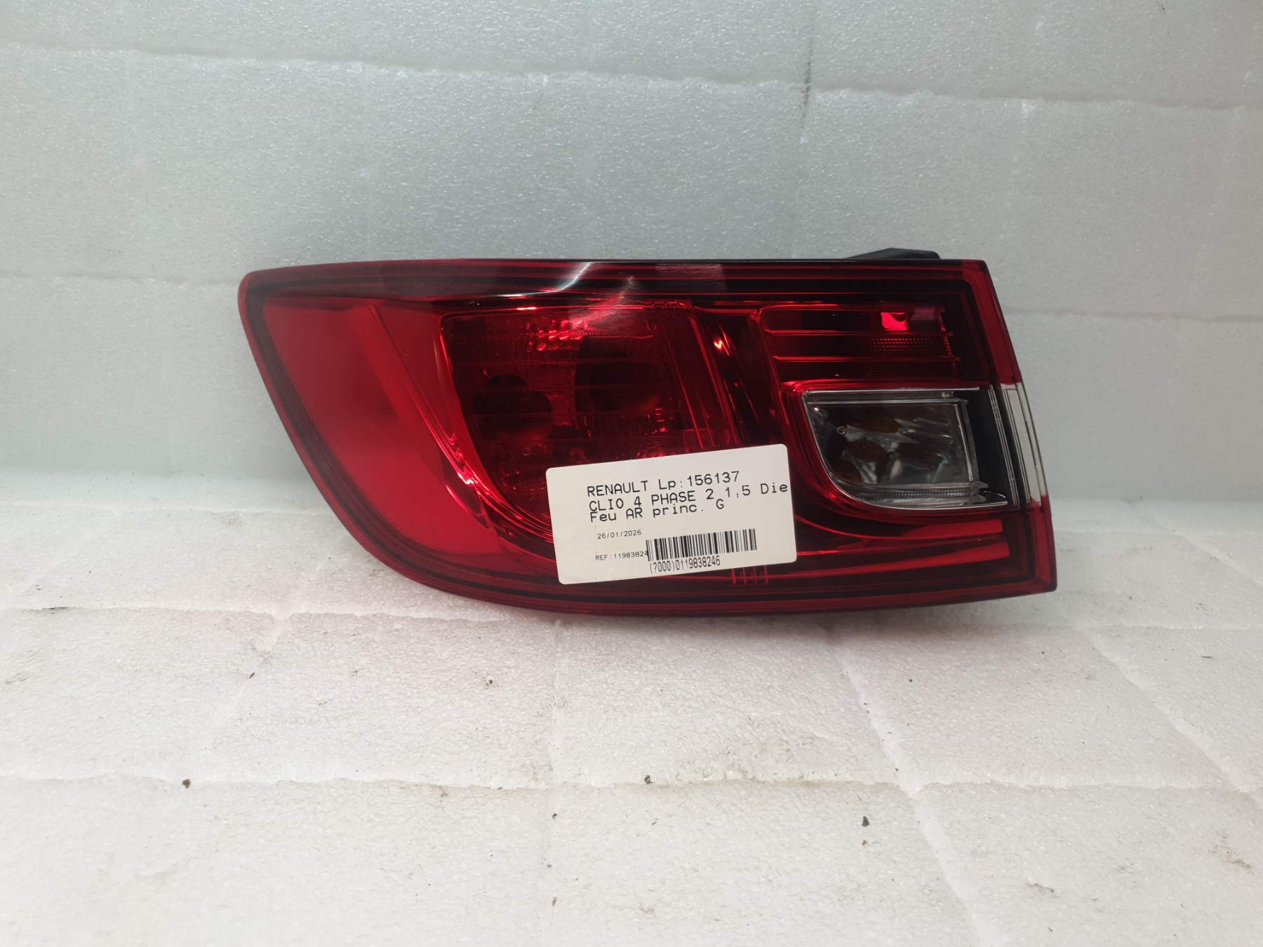 Feu arriere principal gauche (feux) renault clio 4 phase 2